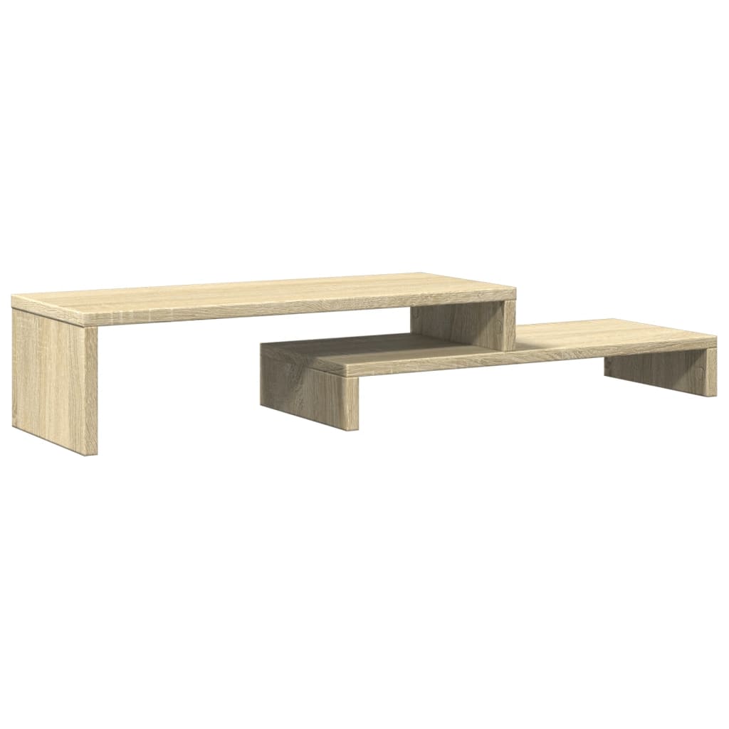 Skjermstativ Sonoma Eik 54X22X15 Cm Konstruert Tre