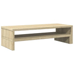 Skjermstativ Sonoma Eik 54X22X15 Cm Konstruert Tre