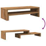 Skjermstativ Artisan Eik 54X22X15 Cm Konstruert Tre