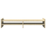 Skjermstativ Sonoma Eik 100X27X20 Cm Konstruert Tre