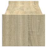 Skjermstativ Sonoma Eik 100X27X20 Cm Konstruert Tre