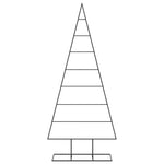 Juletre Til Dekorasjon Metall Svart 180 Cm