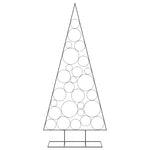 Juletre Til Dekorasjon Metall Svart 210 Cm