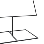 Juletre Til Dekorasjon Metall Svart 210 Cm