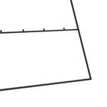 Juletre Til Dekorasjon Metall Svart 210 Cm