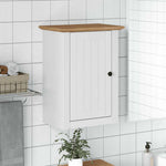 Veggskap For Baderom Bodo Hvit Og Brun 44X30X60 Cm