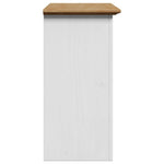 Veggskap For Baderom Bodo Hvit Og Brun 44X30X60 Cm