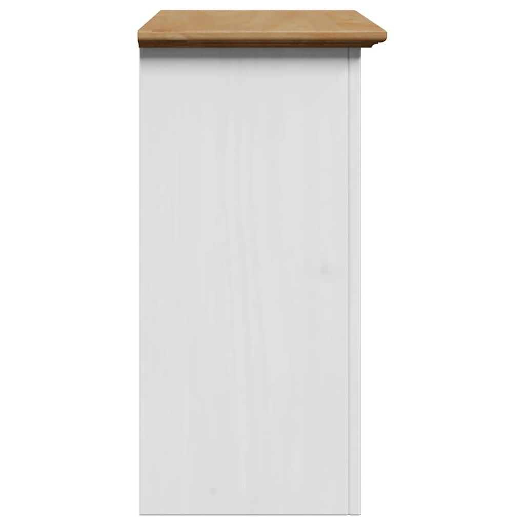 Veggskap For Baderom Bodo Hvit Og Brun 44X30X60 Cm
