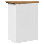 Veggskap For Baderom Bodo Hvit Og Brun 44X30X60 Cm