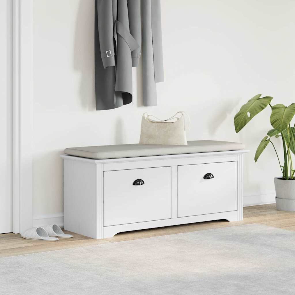 Gangbenk Bodo Hvit 114X40X45 Cm