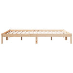 Ekstra Lang Sengeramme Uten Madrass 140X210 Cm Heltre Furu