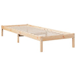 Ekstra Lang Sengeramme Uten Madrass 80X220 Cm Heltre Furu