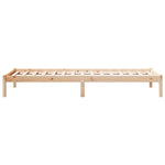Ekstra Lang Sengeramme Uten Madrass 80X220 Cm Heltre Furu