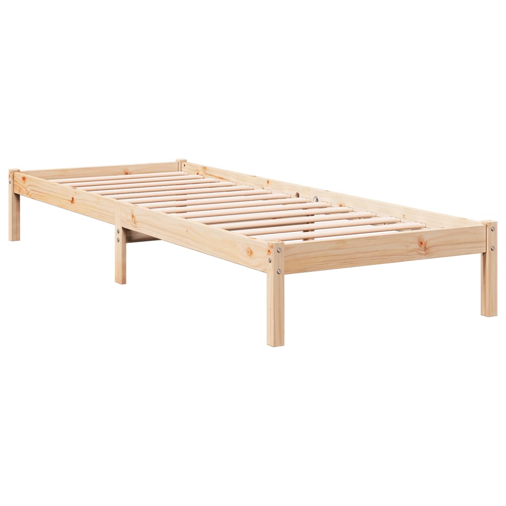 Ekstra Lang Sengeramme Uten Madrass 100X220 Cm Heltre Furu