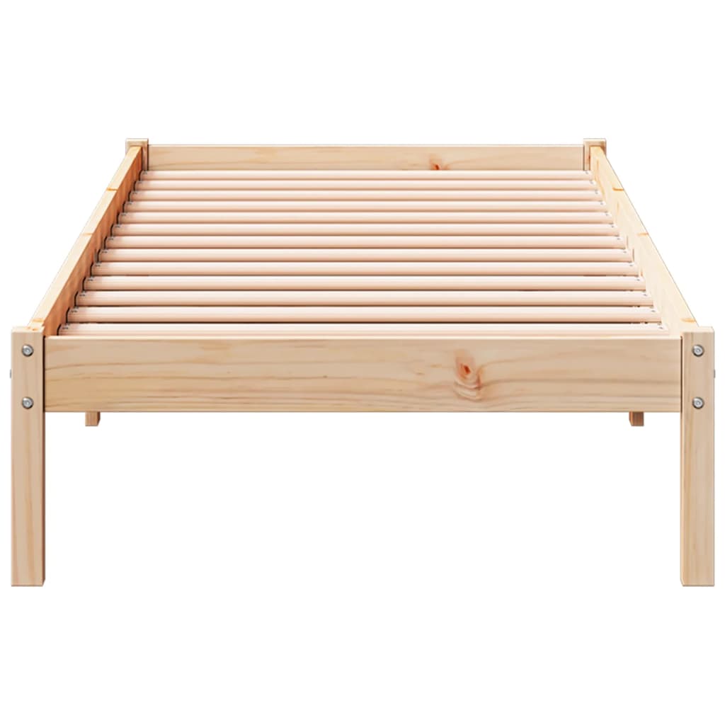 Ekstra Lang Sengeramme Uten Madrass 100X220 Cm Heltre Furu
