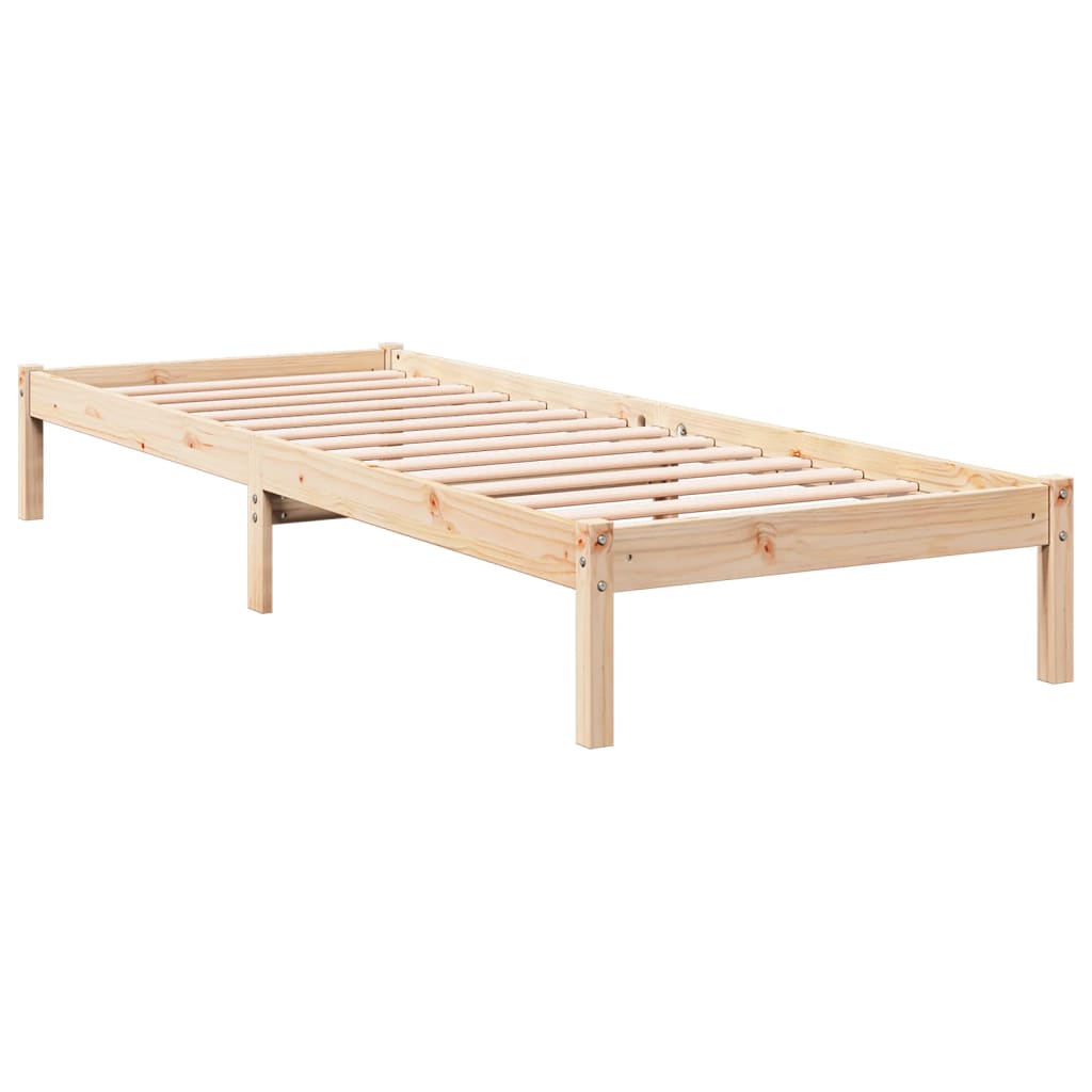 Ekstra Lang Sengeramme Uten Madrass 100X220 Cm Heltre Furu