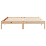 Ekstra Lang Sengeramme Uten Madrass 140X220 Cm Heltre Furu