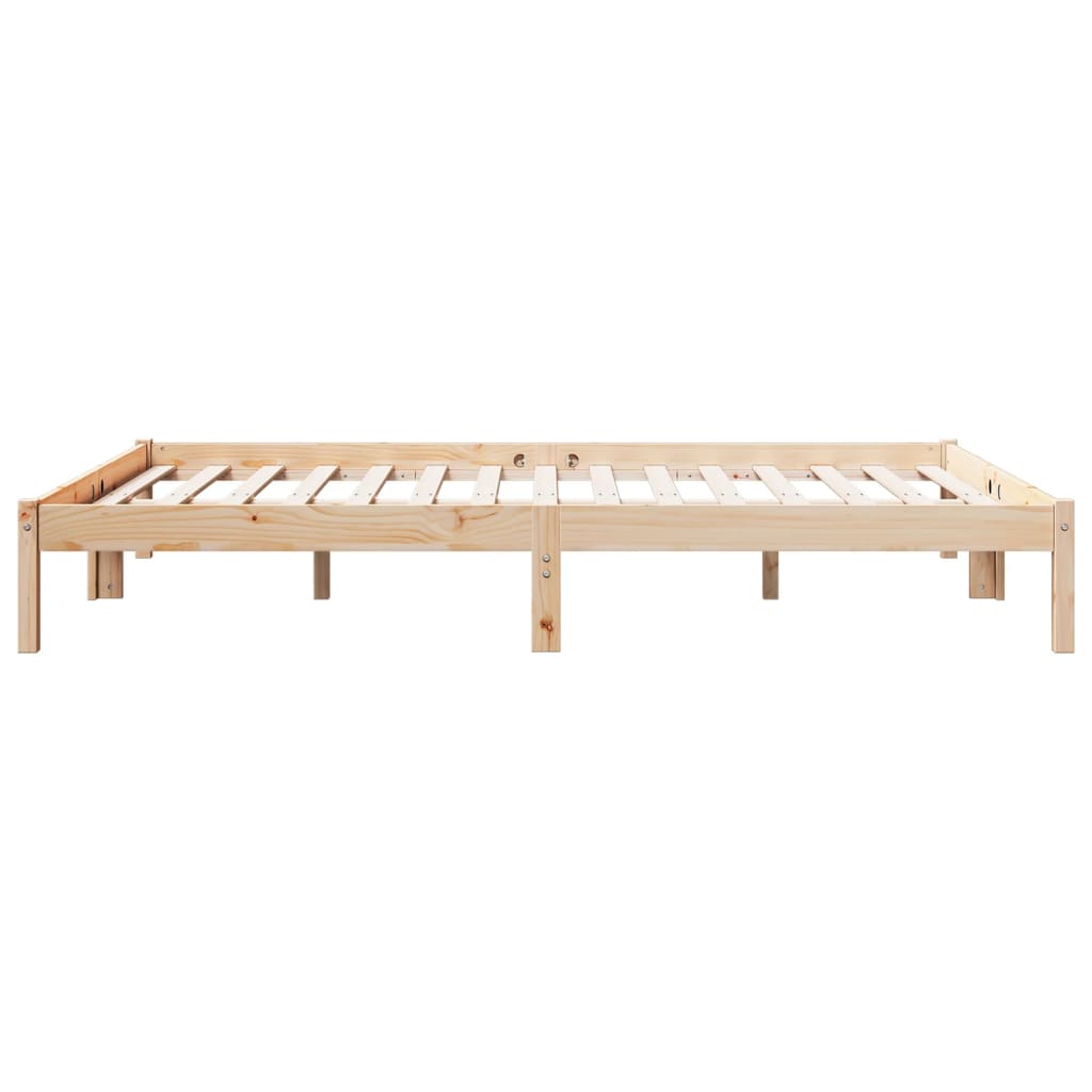 Ekstra Lang Sengeramme Uten Madrass 140X220 Cm Heltre Furu