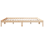 Ekstra Lang Sengeramme Uten Madrass 200X220 Cm Heltre Furu
