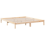 Ekstra Lang Sengeramme Uten Madrass 200X220 Cm Heltre Furu