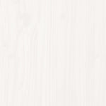 Ekstra Lang Sengeramme Uten Madrass Hvit 100X210 Cm Heltre Furu