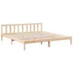 Ekstra Lang Sengeramme Uten Madrass 180X210 Cm Heltre Furu