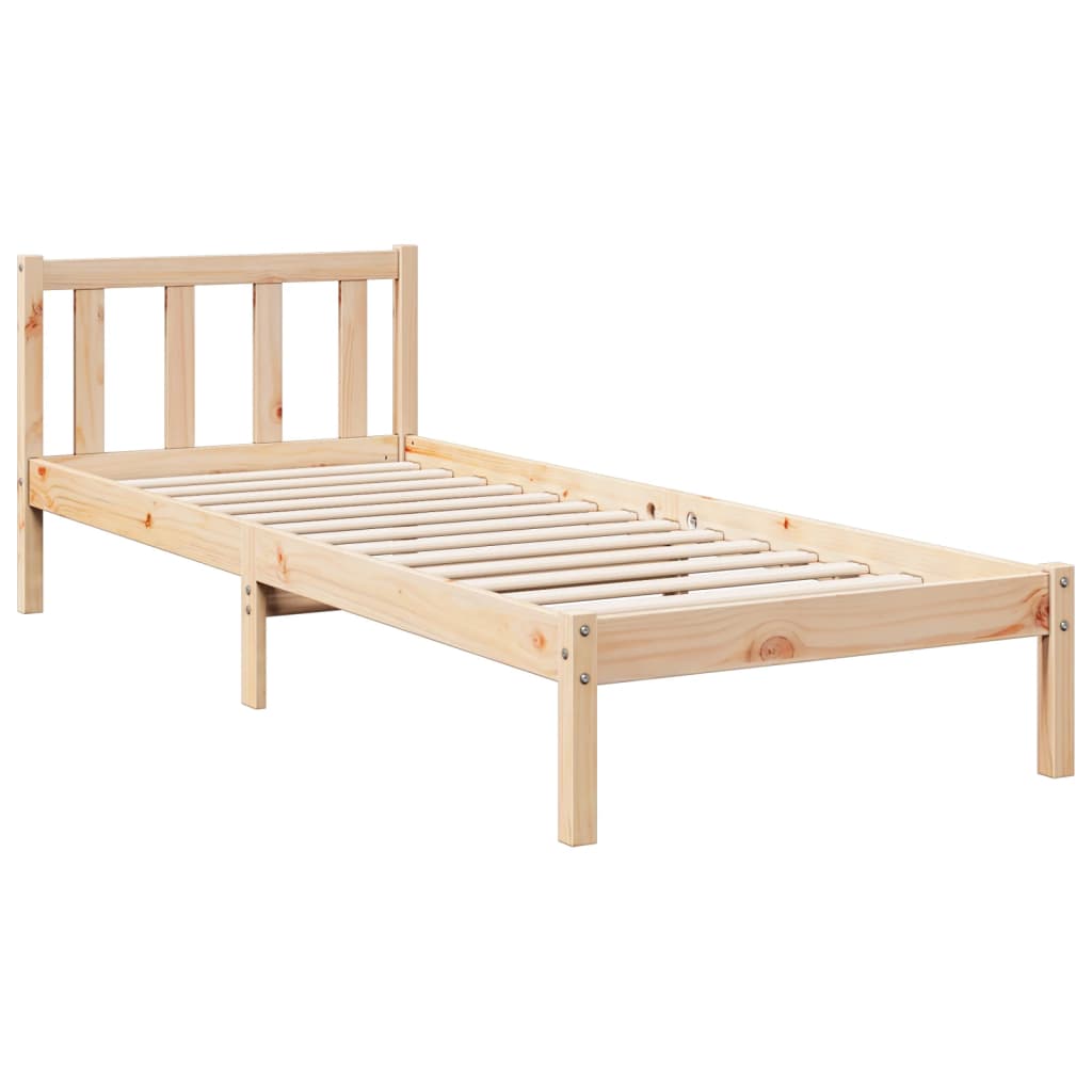 Ekstra Lang Sengeramme Uten Madrass 100X220 Cm Heltre Furu