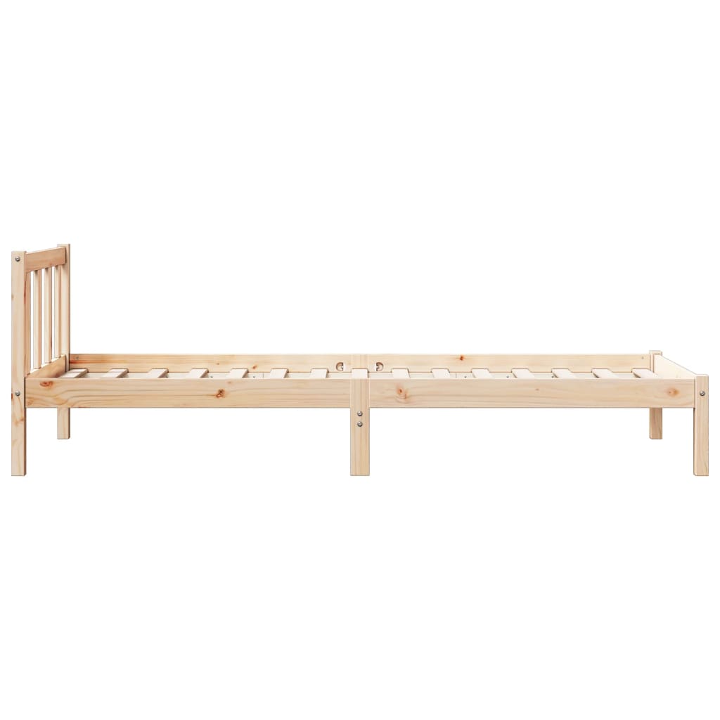 Ekstra Lang Sengeramme Uten Madrass 100X220 Cm Heltre Furu