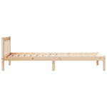 Ekstra Lang Sengeramme Uten Madrass 100X220 Cm Heltre Furu