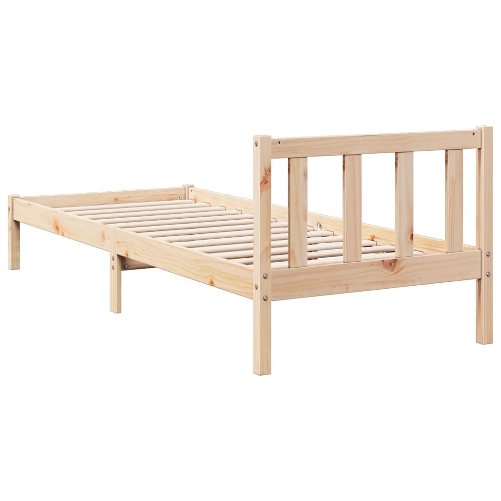 Ekstra Lang Sengeramme Uten Madrass 100X220 Cm Heltre Furu