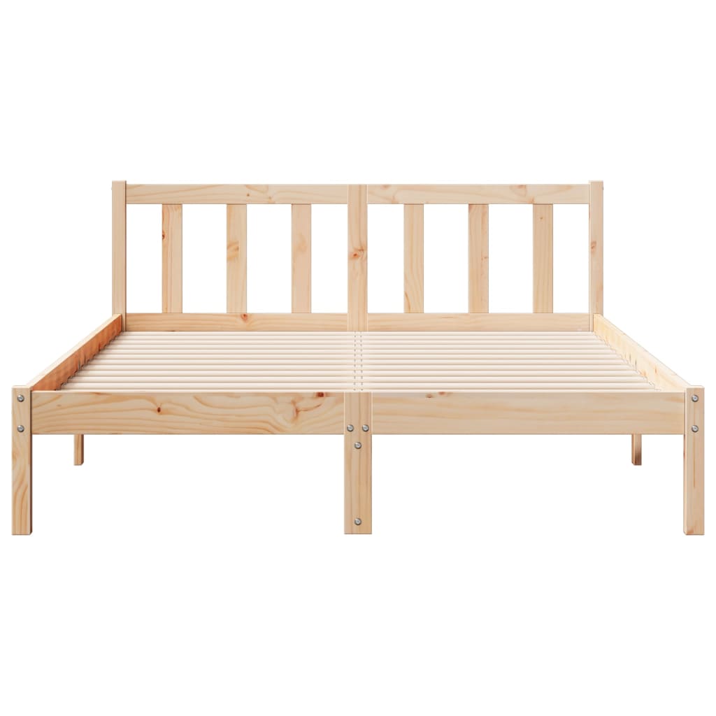 Ekstra Lang Sengeramme Uten Madrass 160X220 Cm Heltre Furu
