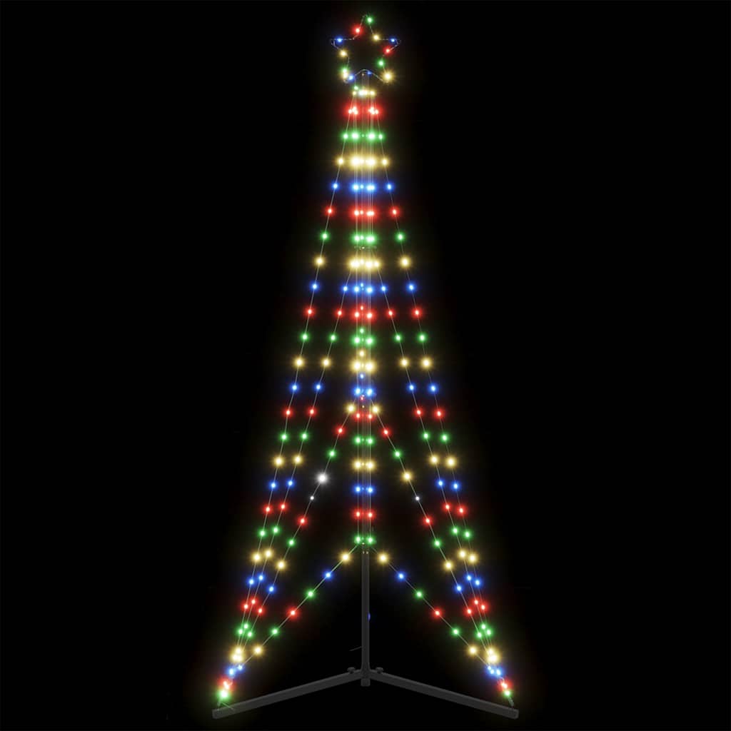 Led Juletre 363 Led Fargerike 182 Cm