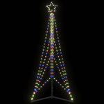 Led Juletre 483 Leds Fargerike 240 Cm