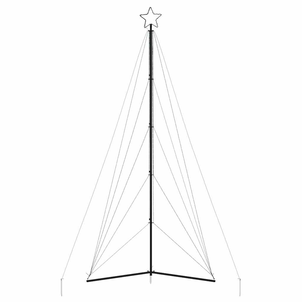 Led Juletre 615 Leds Varm Hvit 404,5 Cm