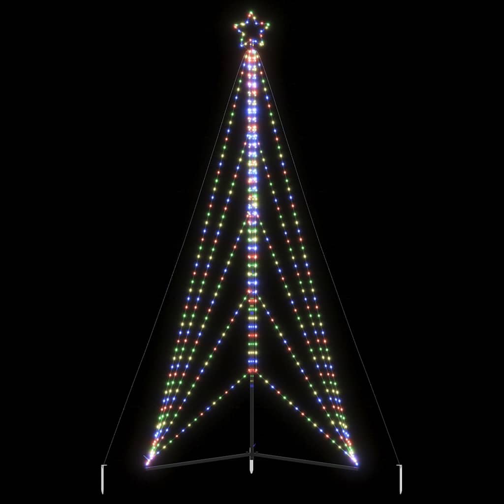 Led Juletre 615 Led Fargerike 404,5 Cm