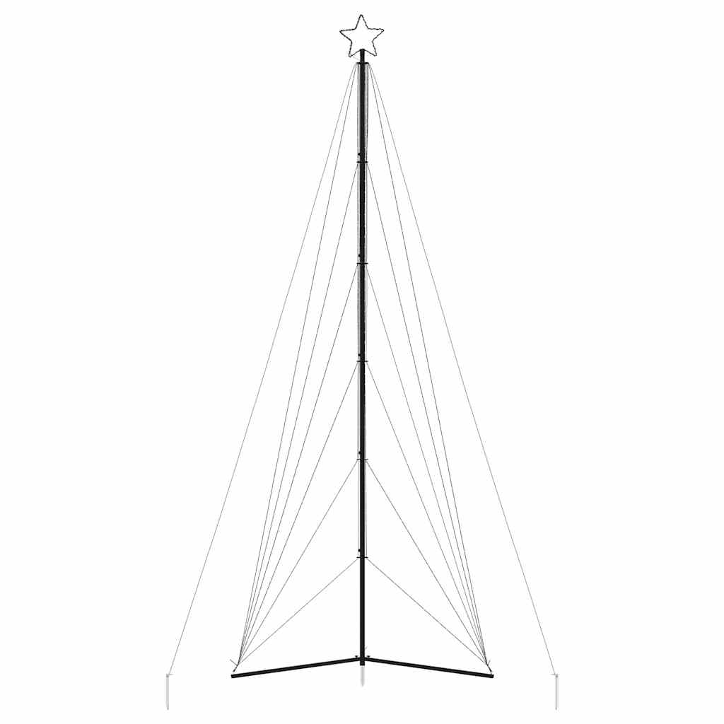 Led Juletre 861 Leds Kald Hvit 478 Cm