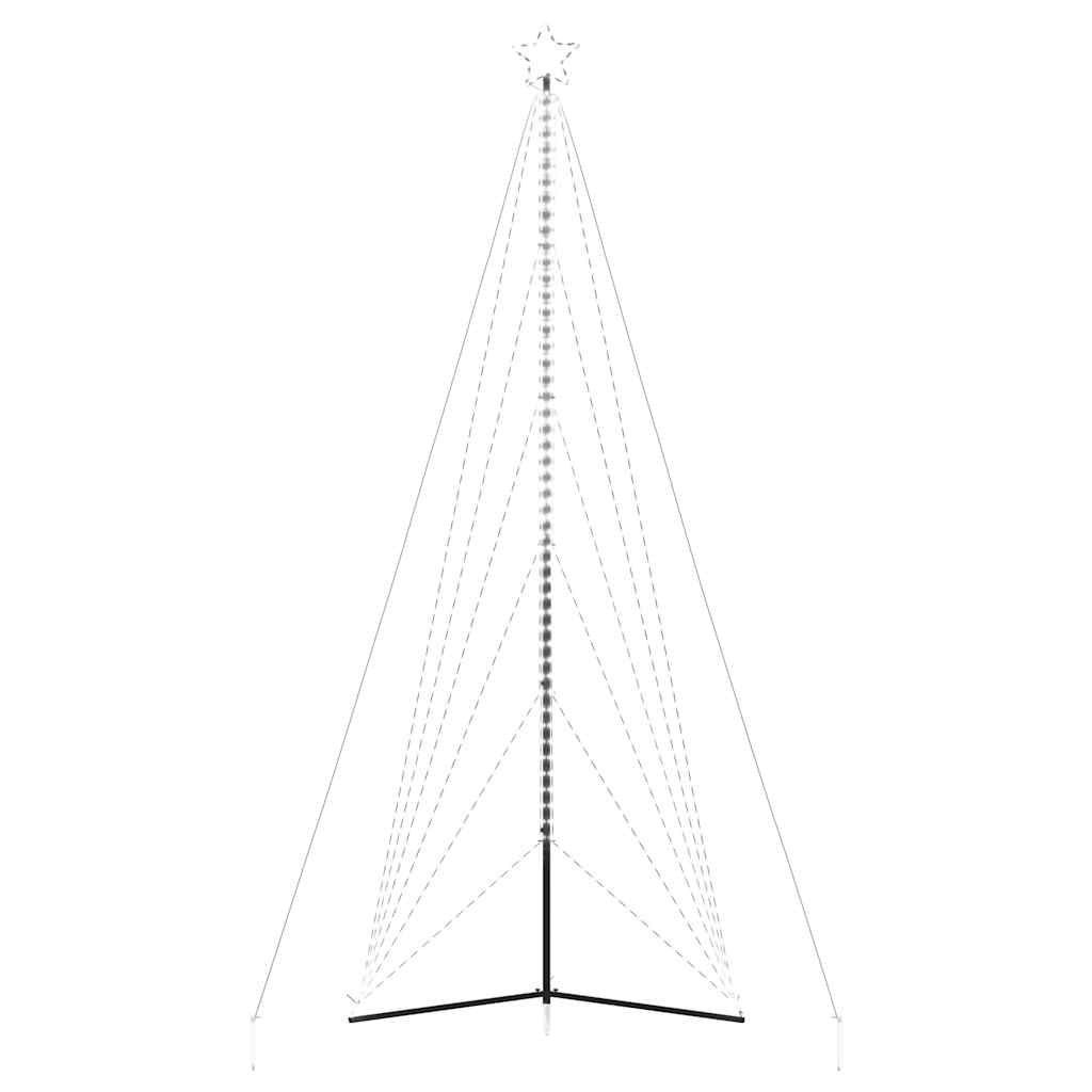 Led Juletre 861 Leds Kald Hvit 478 Cm