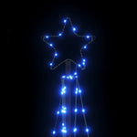 Led Juletre 339 Leds Blå 187 Cm