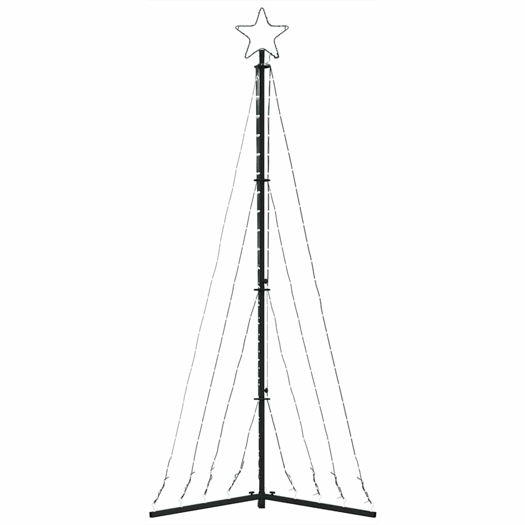Led Juletre 339 Leds Fargerike 187 Cm