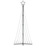 Led Juletre 447 Leds Blå 249 Cm