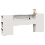 Hodegavl Med Oppbevaring Hvit 180 Cm Heltre Furu