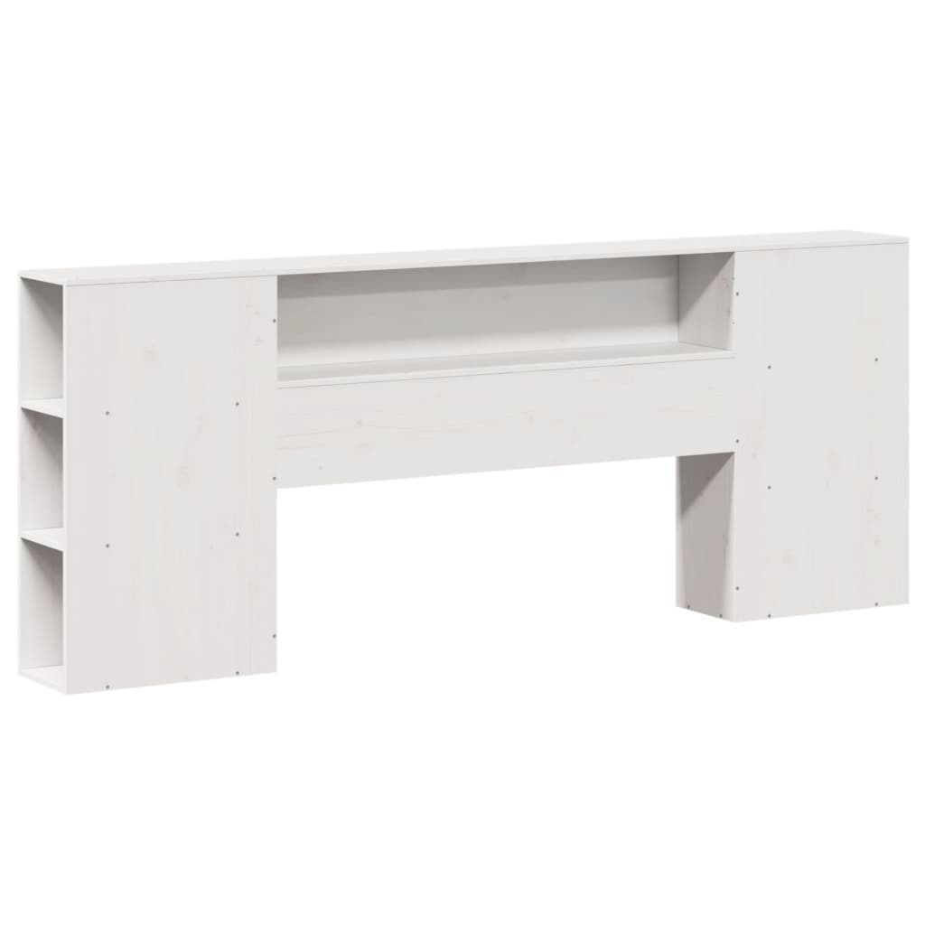 Hodegavl Med Oppbevaring Hvit 180 Cm Heltre Furu