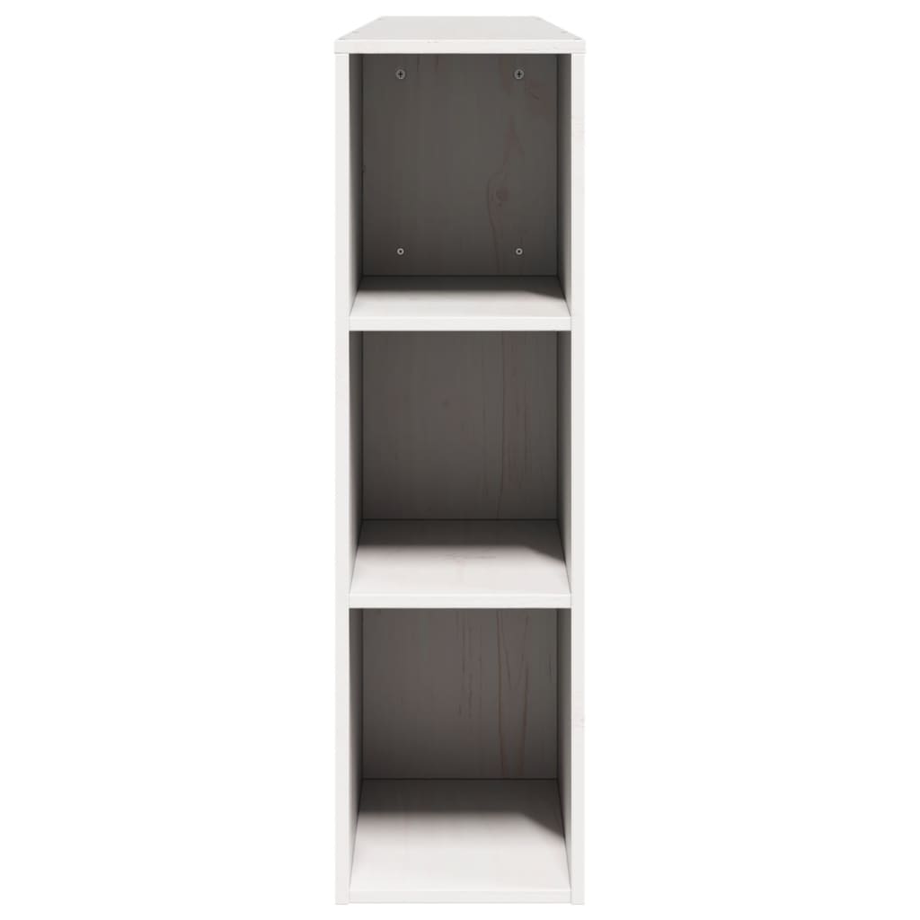 Hodegavl Med Oppbevaring Hvit 180 Cm Heltre Furu