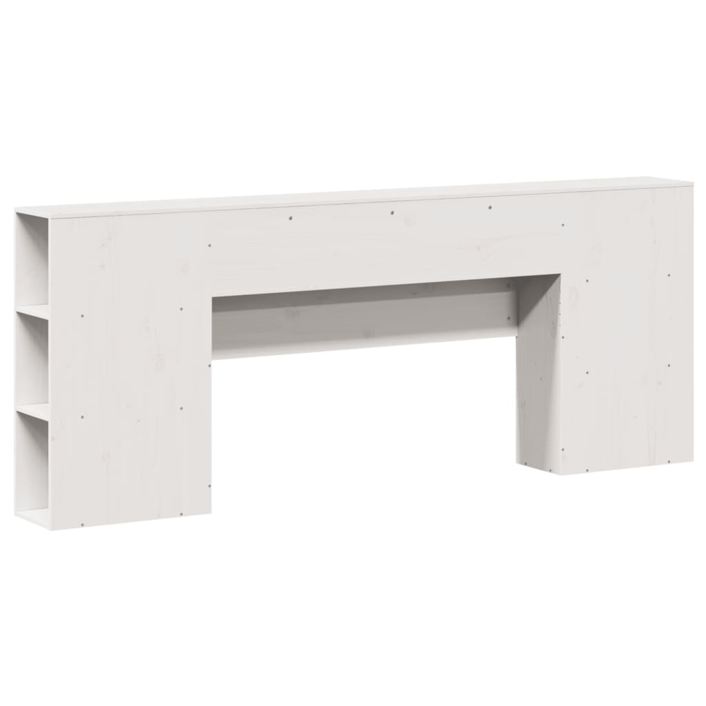 Hodegavl Med Oppbevaring Hvit 180 Cm Heltre Furu