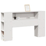 Hodegavl Med Oppbevaring Hvit 150 Cm Heltre Furu