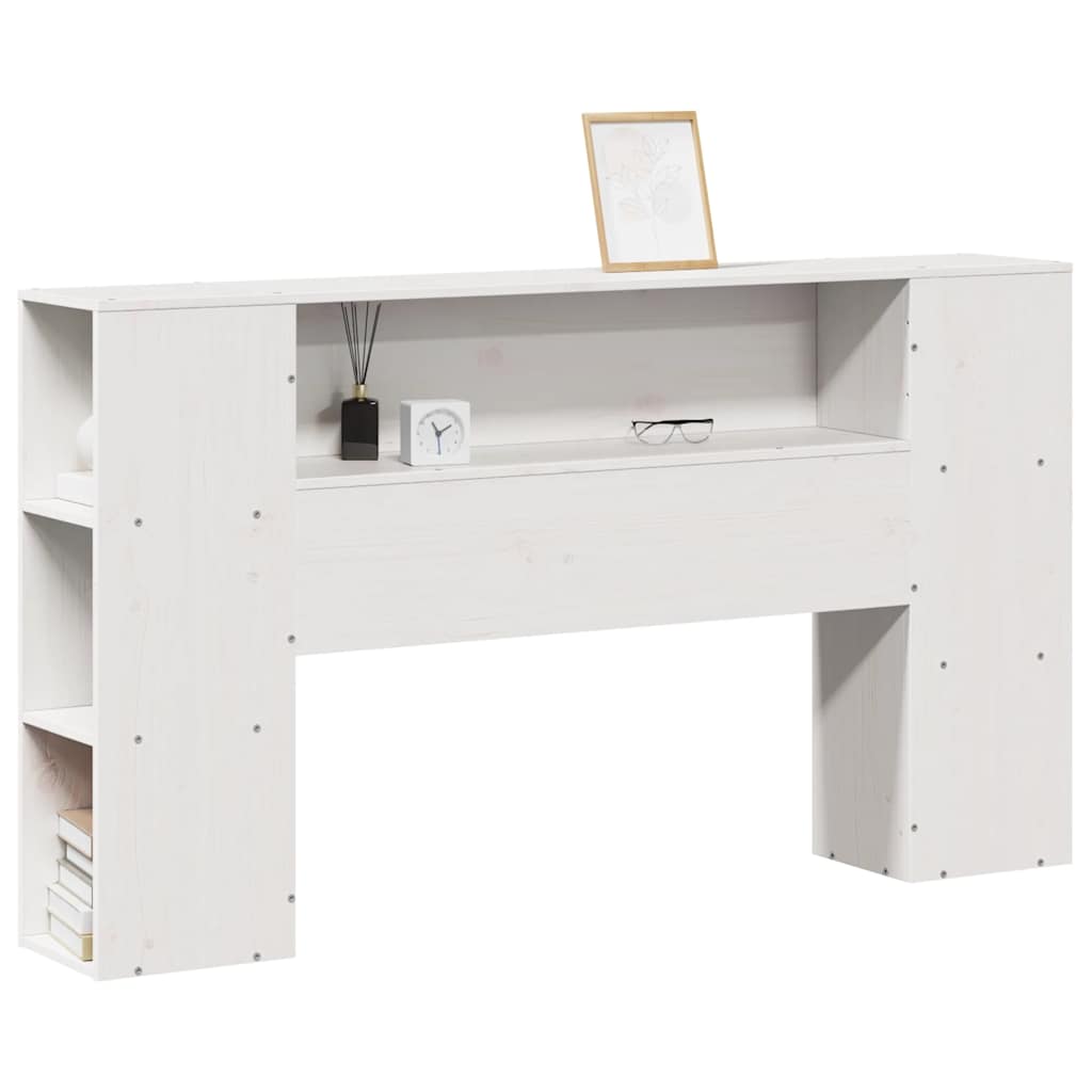 Hodegavl Med Oppbevaring Hvit 150 Cm Heltre Furu