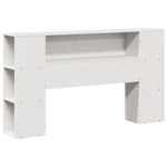 Hodegavl Med Oppbevaring Hvit 150 Cm Heltre Furu