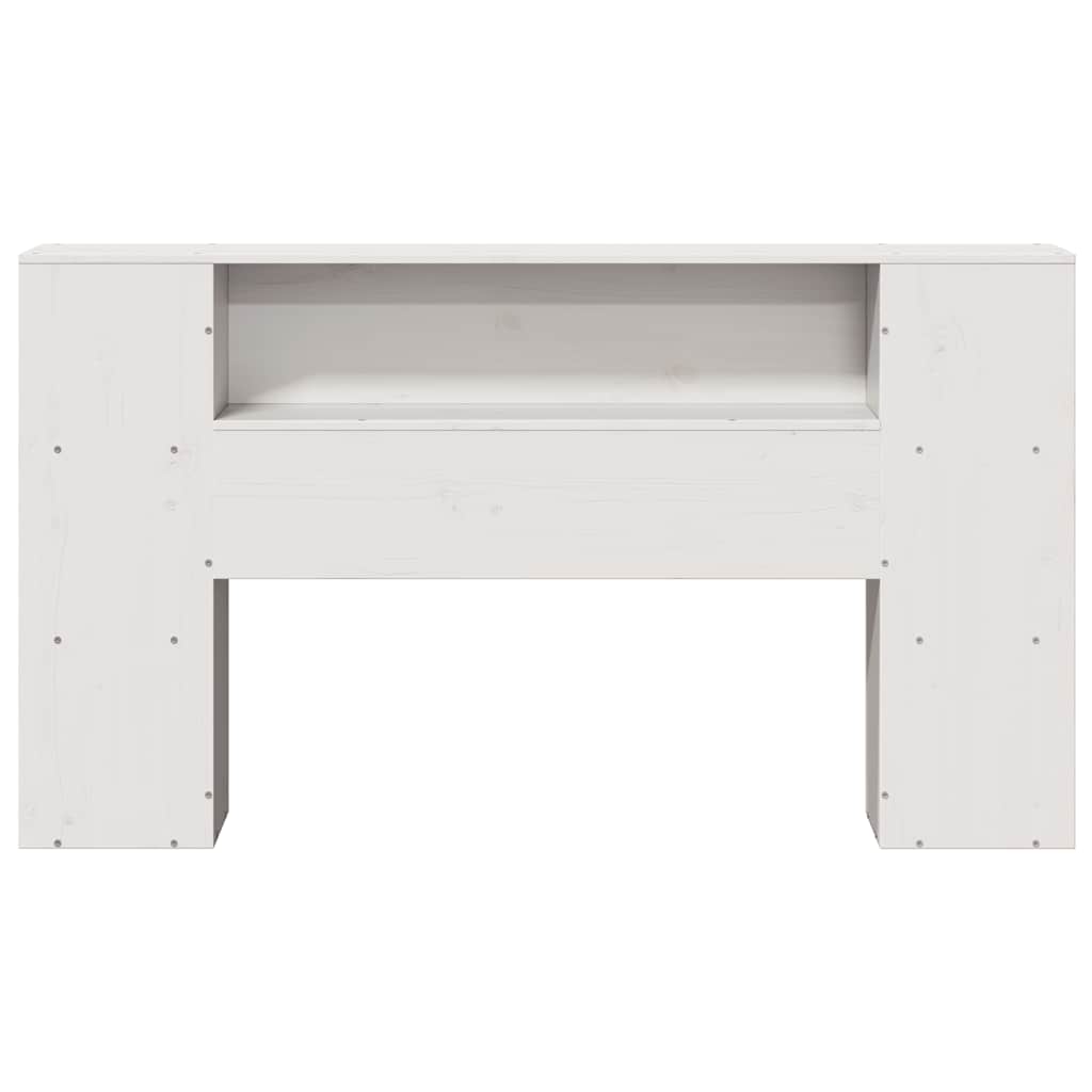 Hodegavl Med Oppbevaring Hvit 150 Cm Heltre Furu