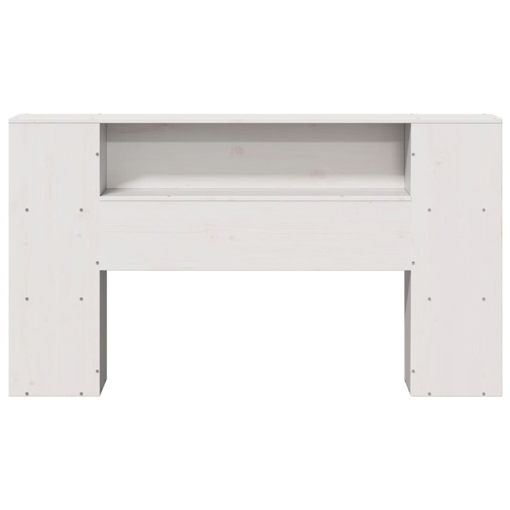 Hodegavl Med Oppbevaring Hvit 120 Cm Heltre Furu