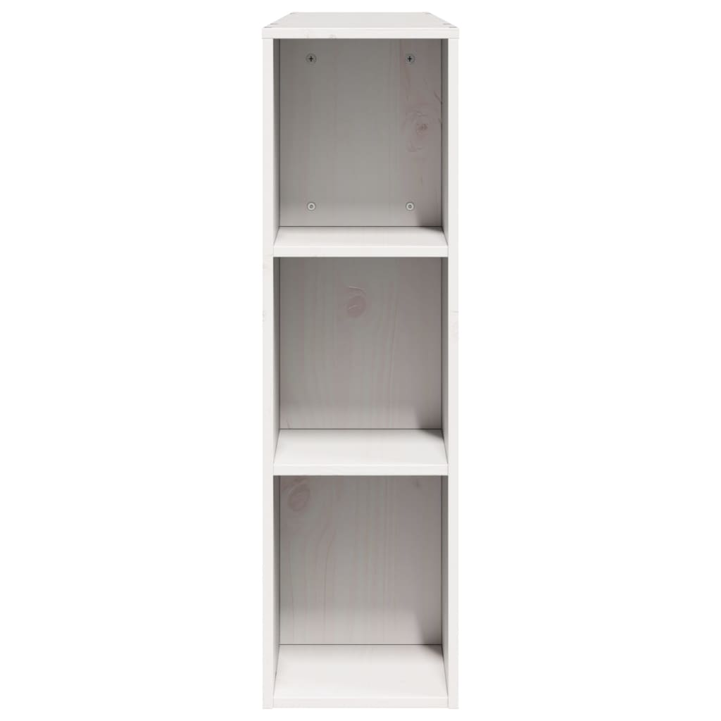 Hodegavl Med Oppbevaring Hvit 120 Cm Heltre Furu